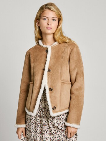 Giacca invernale 'Caylin' di Pepe Jeans in marrone: frontale