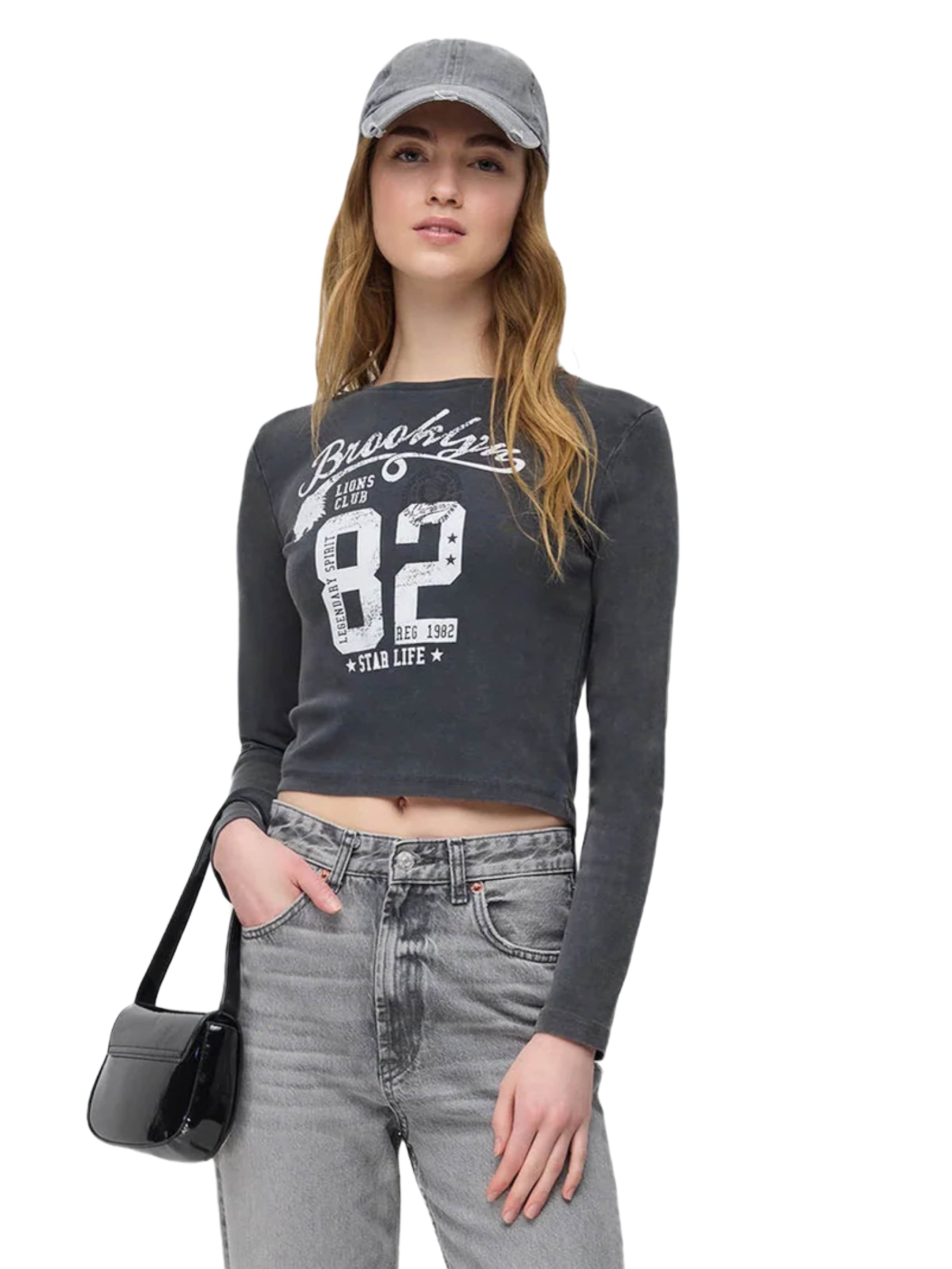 No Matter What Shirt in Grau: Vorderseite