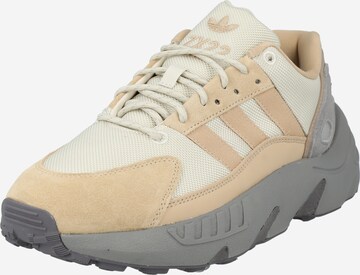 Sneaker bassa 'Zx 22 Boost' di ADIDAS ORIGINALS in beige: frontale