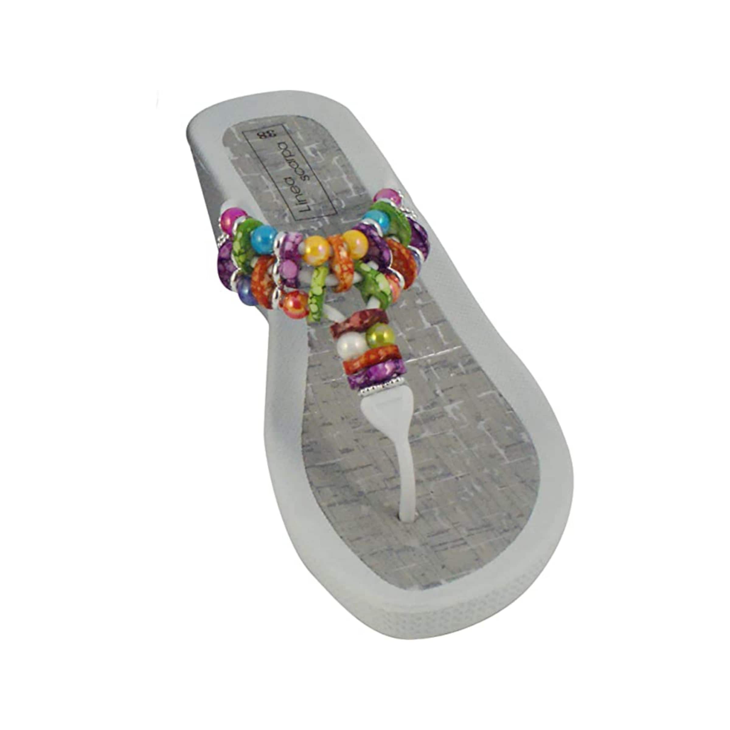 Scarpa T-Bar Sandals in White