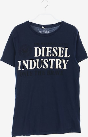 DIESEL Shirt in S in Blue: front