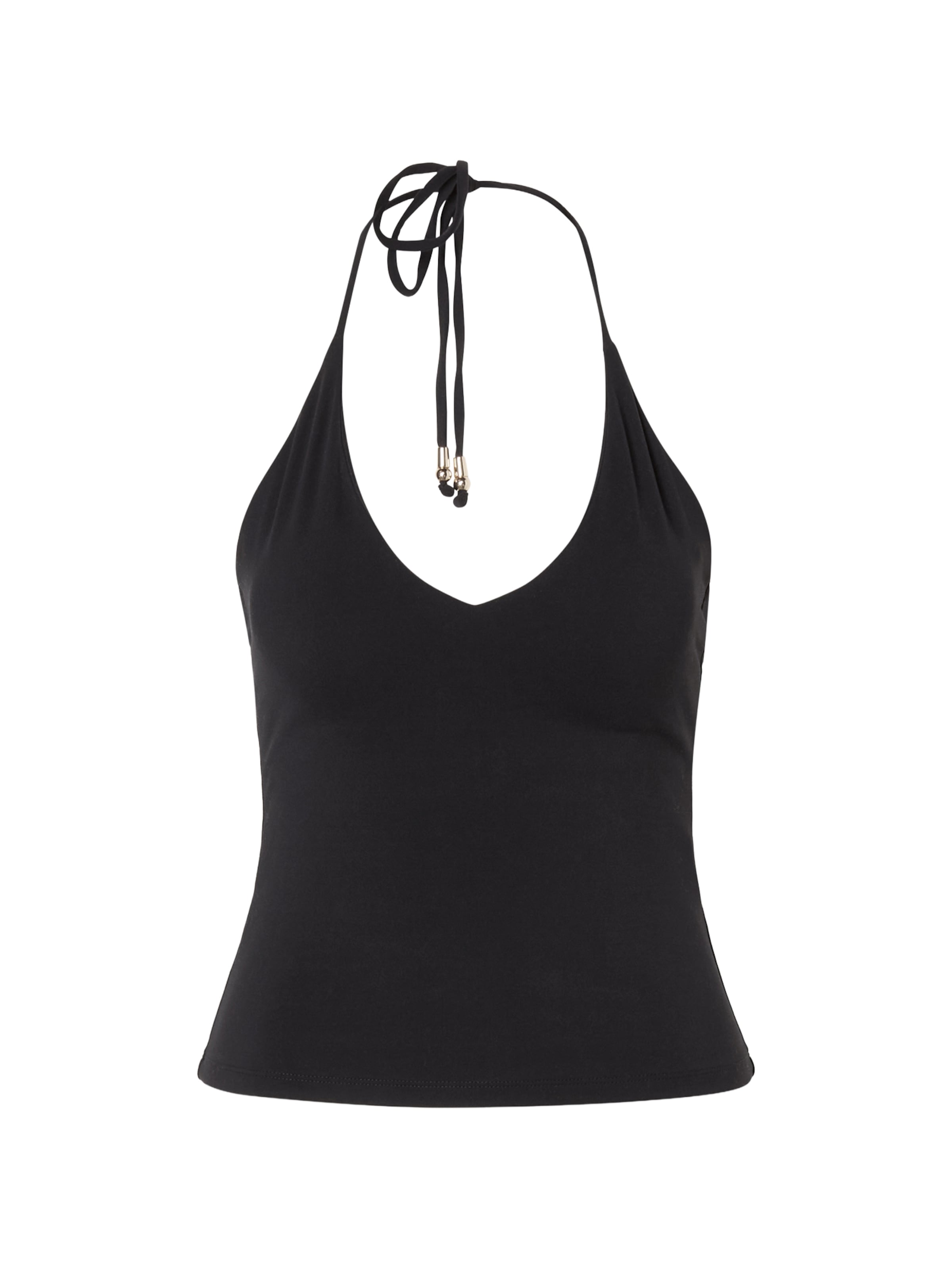 Abercrombie & Fitch Top - Čierna: predná strana