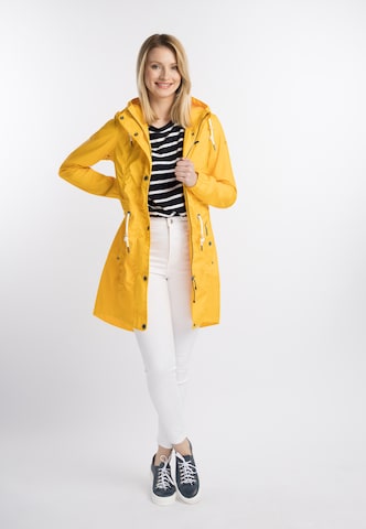 Manteau fonctionnel Schmuddelwedda en jaune