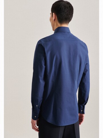 SEIDENSTICKER Slim fit Business Shirt in Blue