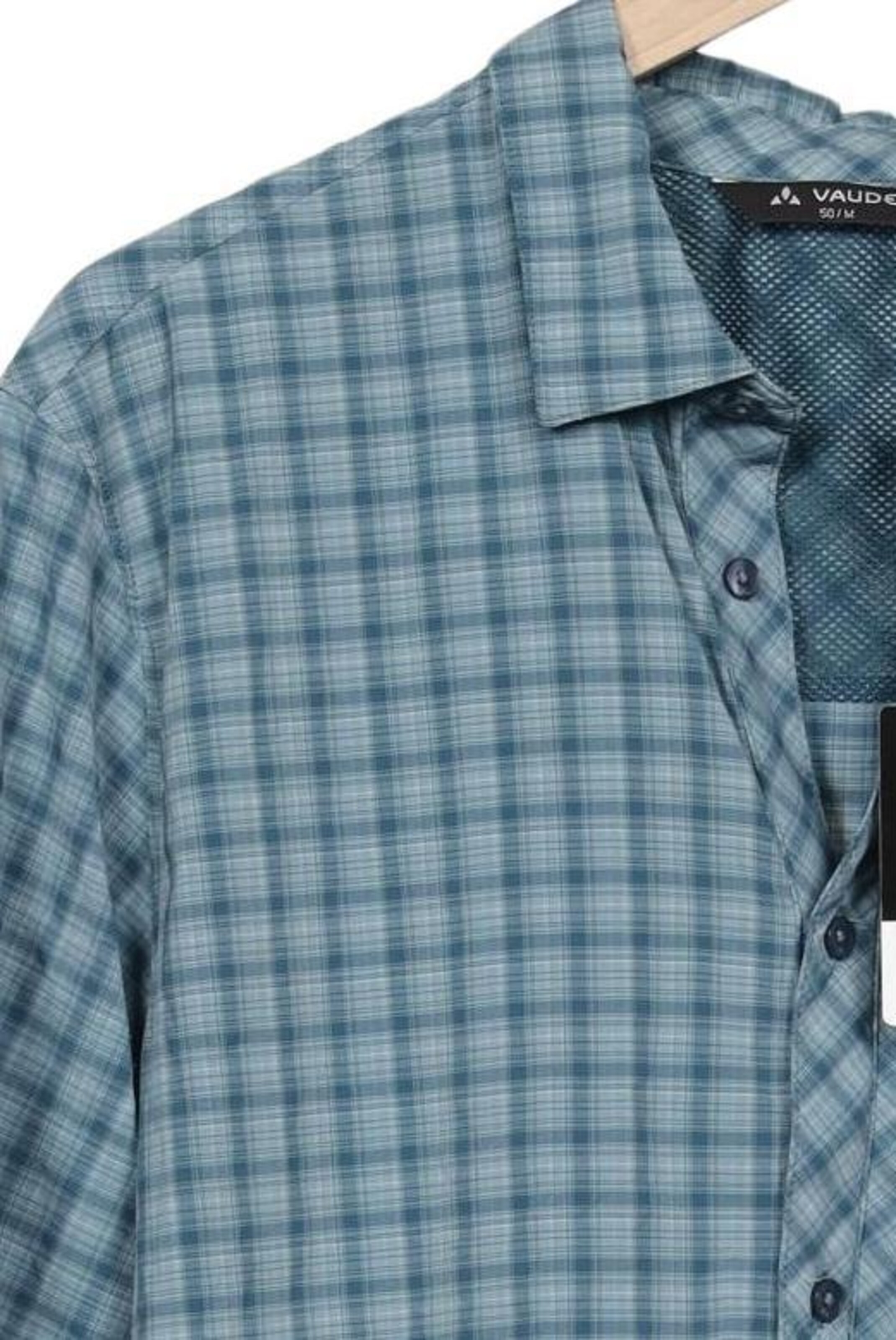 VAUDE Button Up Shirt in 4XL in Blue