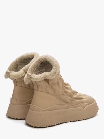 Estro Snow boots '2995-3' in Beige