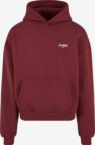 Prohibited Sweatshirt i rød: forside