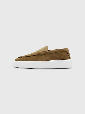Dutch'D Classic Flats 'Atmos' in Brown: front