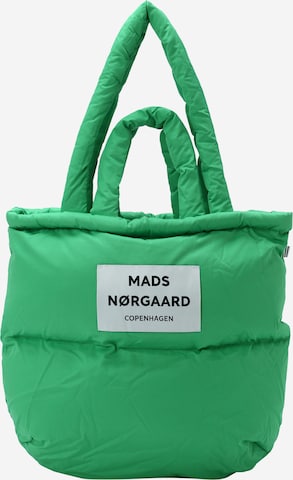 MADS NORGAARD COPENHAGEN Shopper - Zelená: predná strana