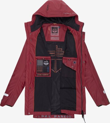 Veste fonctionnelle 'Tamio' STONE HARBOUR en rouge