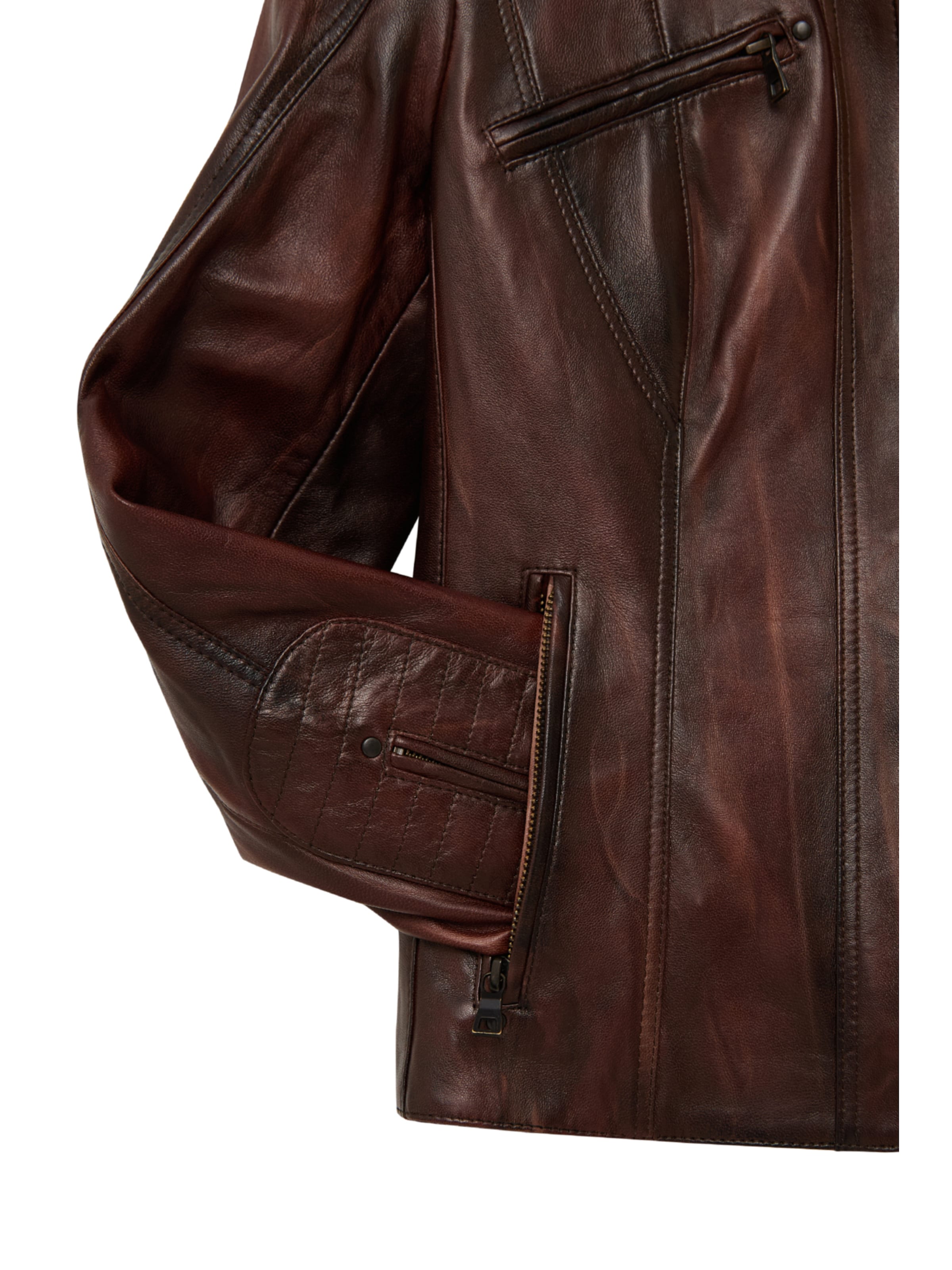 Derimod Between-season jacket 'Janet' in Brown