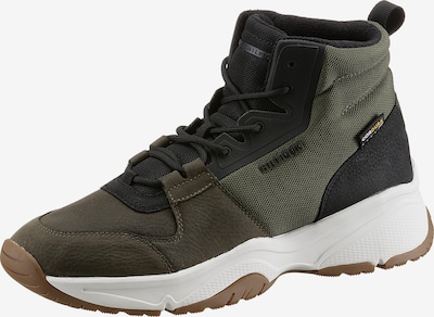 TOMMY HILFIGER Lace-Up Boots in Olive / Dark green / Black, Item view
