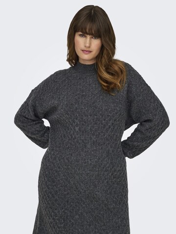 ONLY Carmakoma - Vestido de punto 'LITA' en gris