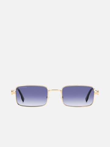 DSQUARED2 - Gafas de sol en azul: frente