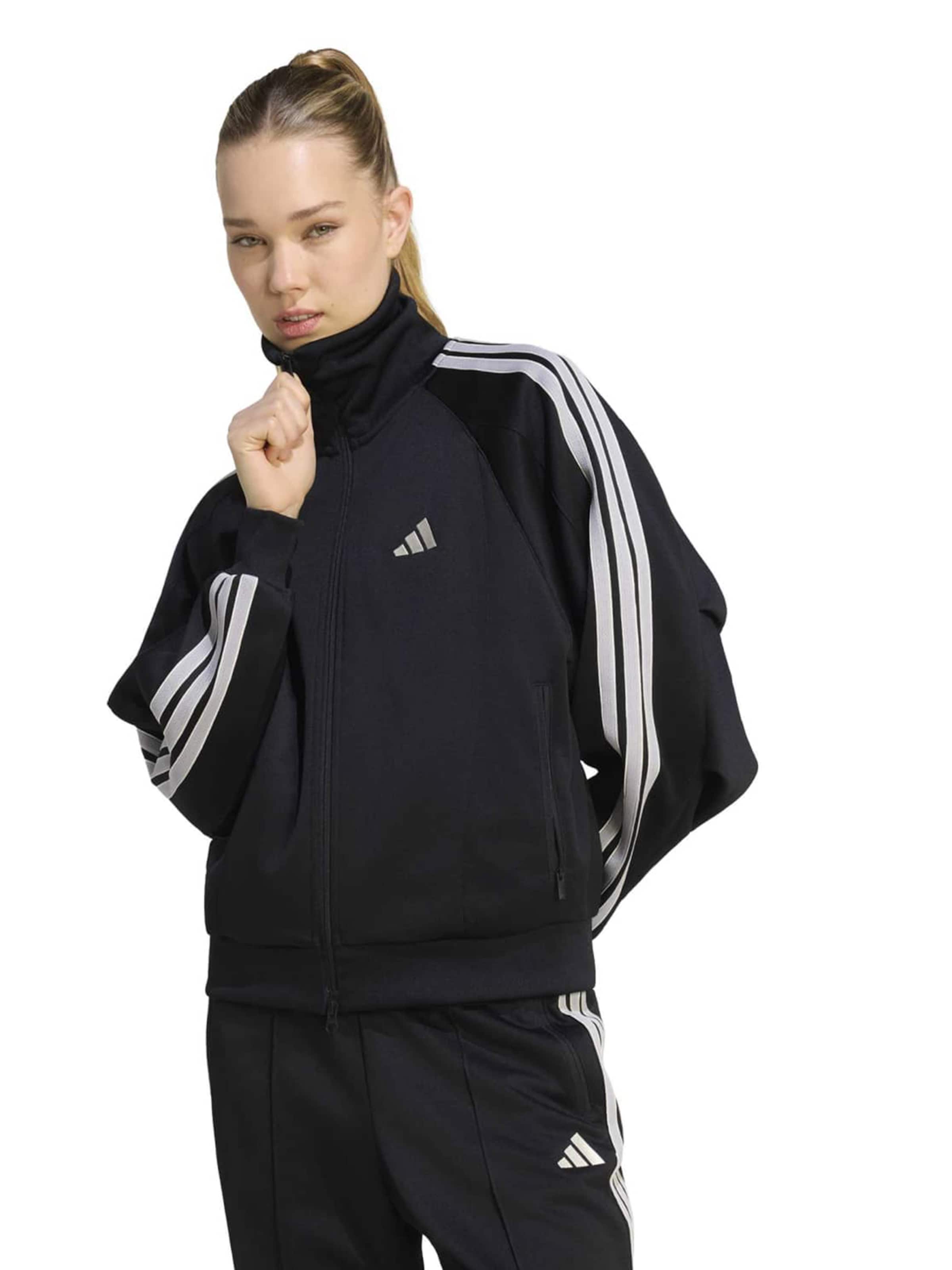 ADIDAS SPORTSWEAR Спортивная кофта 'ST' в Черный: спереди