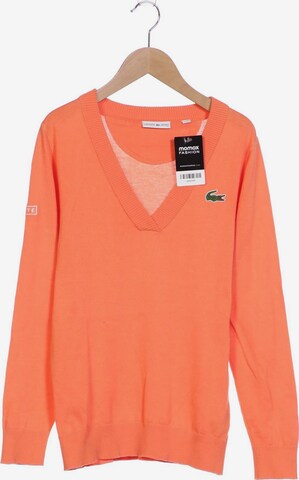 Lacoste Sport Sweater & Cardigan in XS in Orange: front