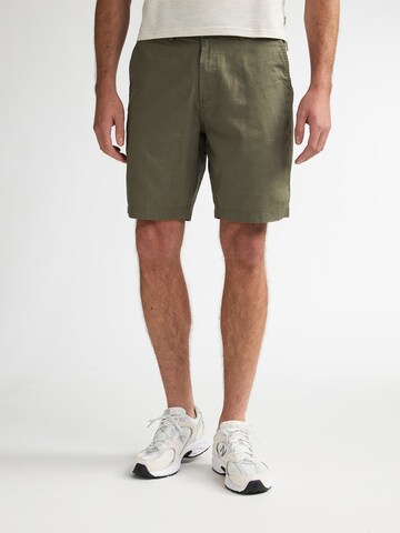 Petrol Industries - regular Pantalón en verde: frente