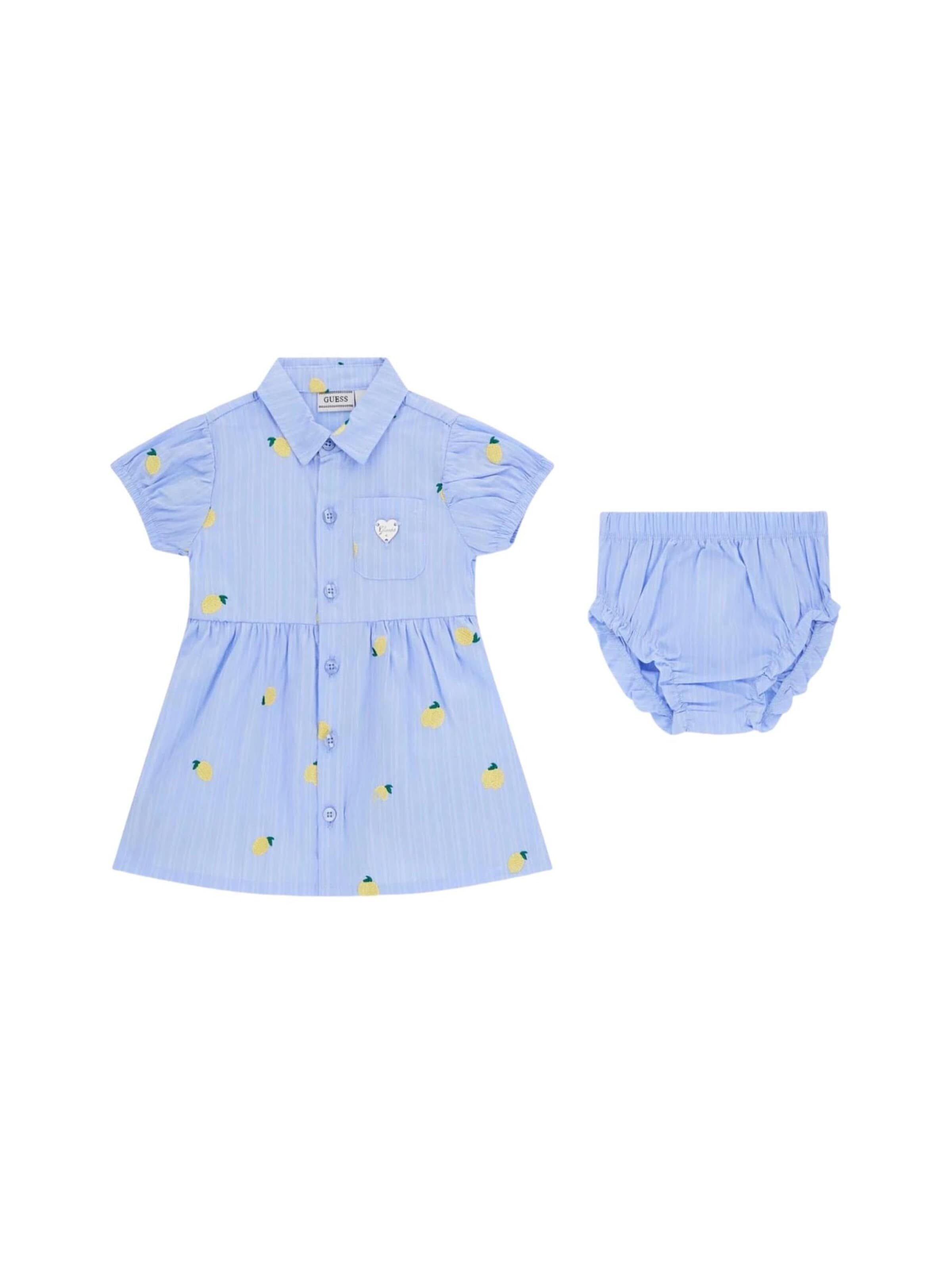 Robe GUESS KIDS en bleu : devant