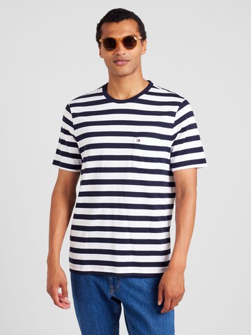 TOMMY HILFIGER Koszulka 'ESSENTIAL' w kolorze niebieski: przód