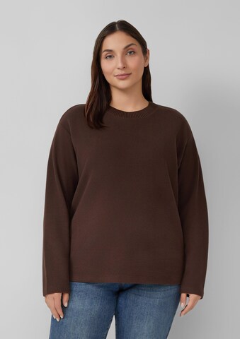 s.Oliver Sweatshirt in Bruin