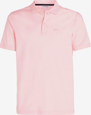 T-Shirt Calvin Klein en rose : devant