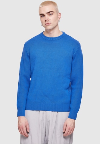 Pull-over Urban Classics en bleu : devant