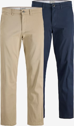 Pantalon chino 'JPSTKANE DAVE' JACK & JONES en beige : devant