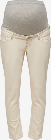 Only Maternity Jeans 'Eneda' in Beige: front
