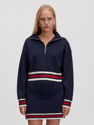 EDITED Sweater 'Zadie' in Blue: front