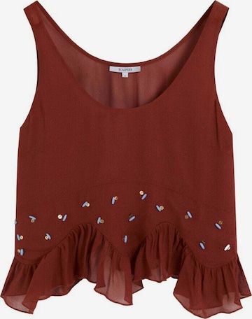 raudona Scalpers Palaidinė be rankovių: priekis