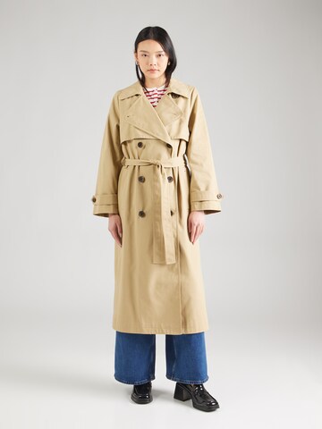 Cappotto di mezza stagione di Tommy Jeans in beige: frontale