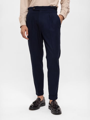 Antioch Slim fit Trousers in Blue: front