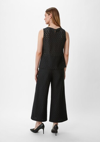 COMMA Blouse in Black: back