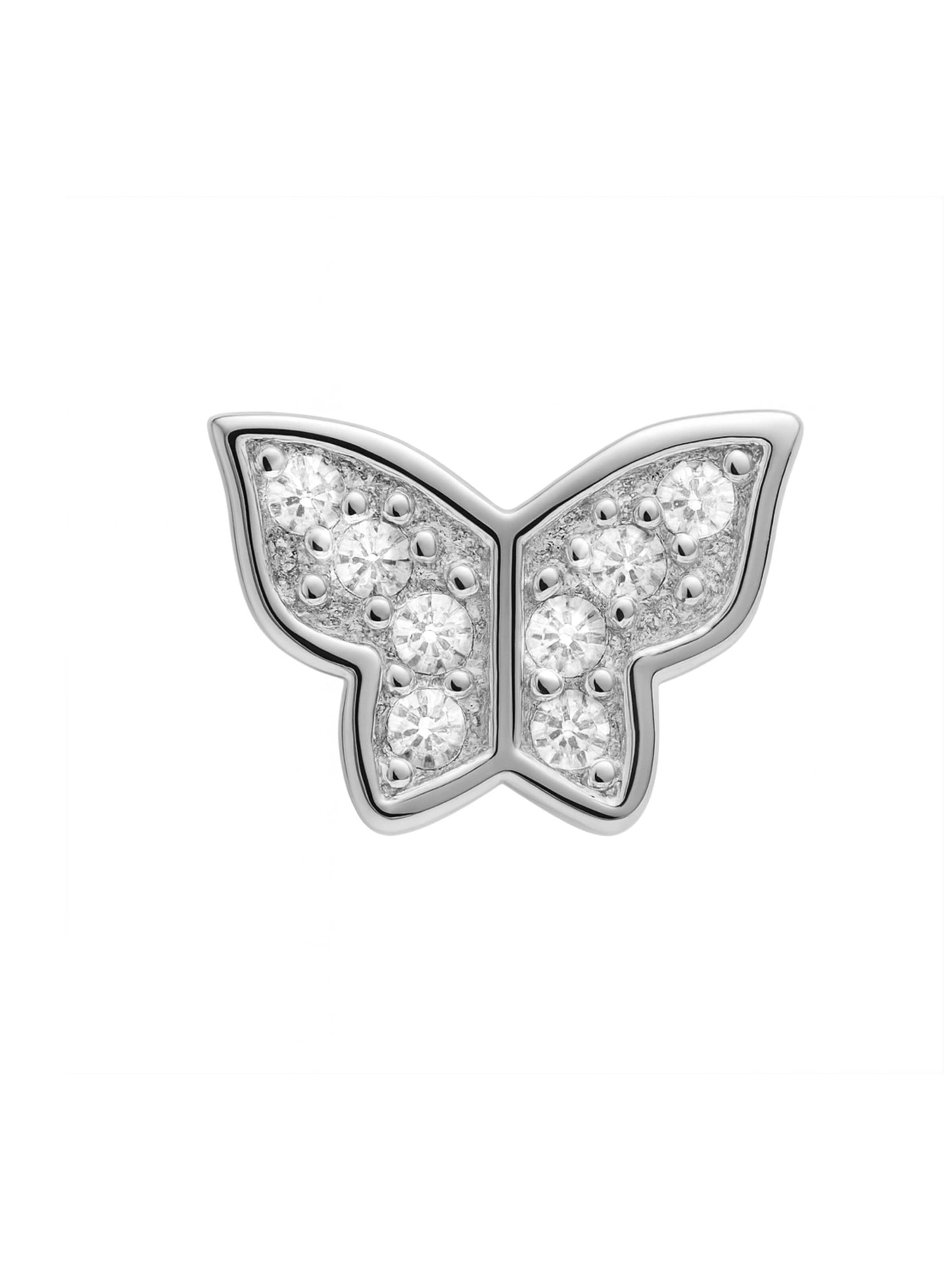 Luxenter - Joyería para piercing 'Dosa' en plata: frente