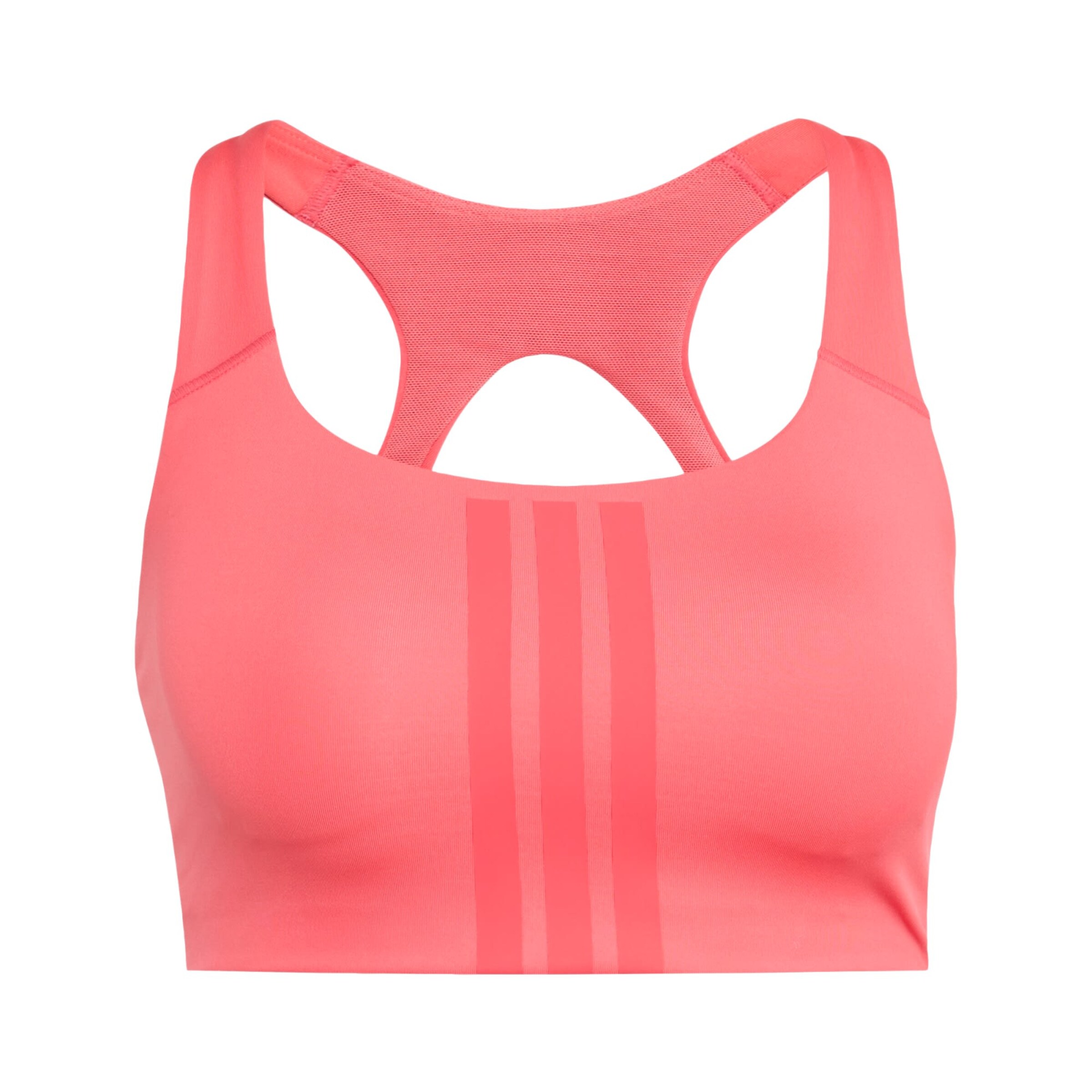 rožinė ADIDAS PERFORMANCE Sportinė liemenėlė 'Optime': priekis