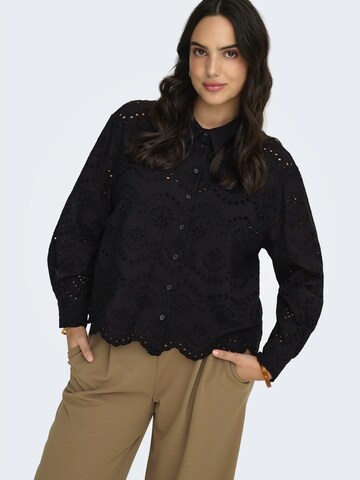 Chemisier 'CARVALAIS' ONLY Carmakoma en noir