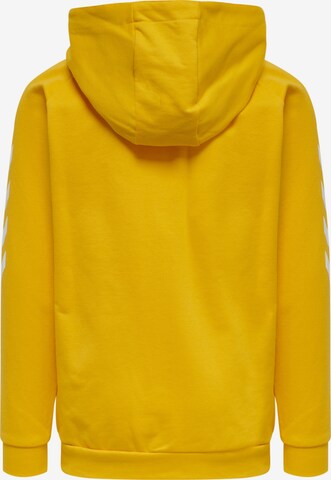 Hummel Athletic Zip-Up Hoodie in Yellow