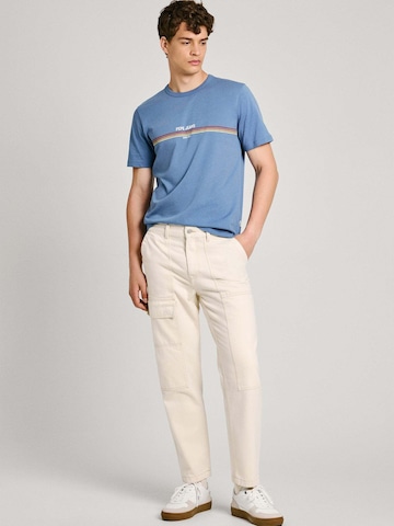 Pepe Jeans Regular Cargojeans in Wit
