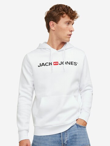 JACK & JONES Sweatshirt 'Corp' in Weiß