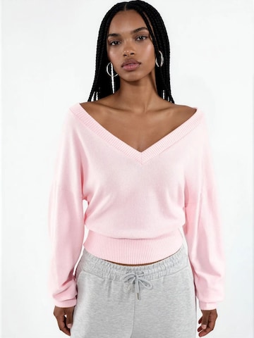 Felpa 'Sweatshirts' di Busem in rosa: frontale