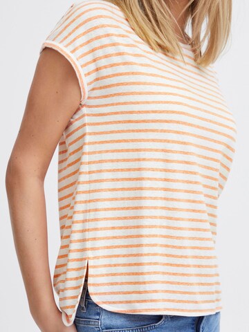 ICHI T-Shirt ' Yulietta ' in Orange