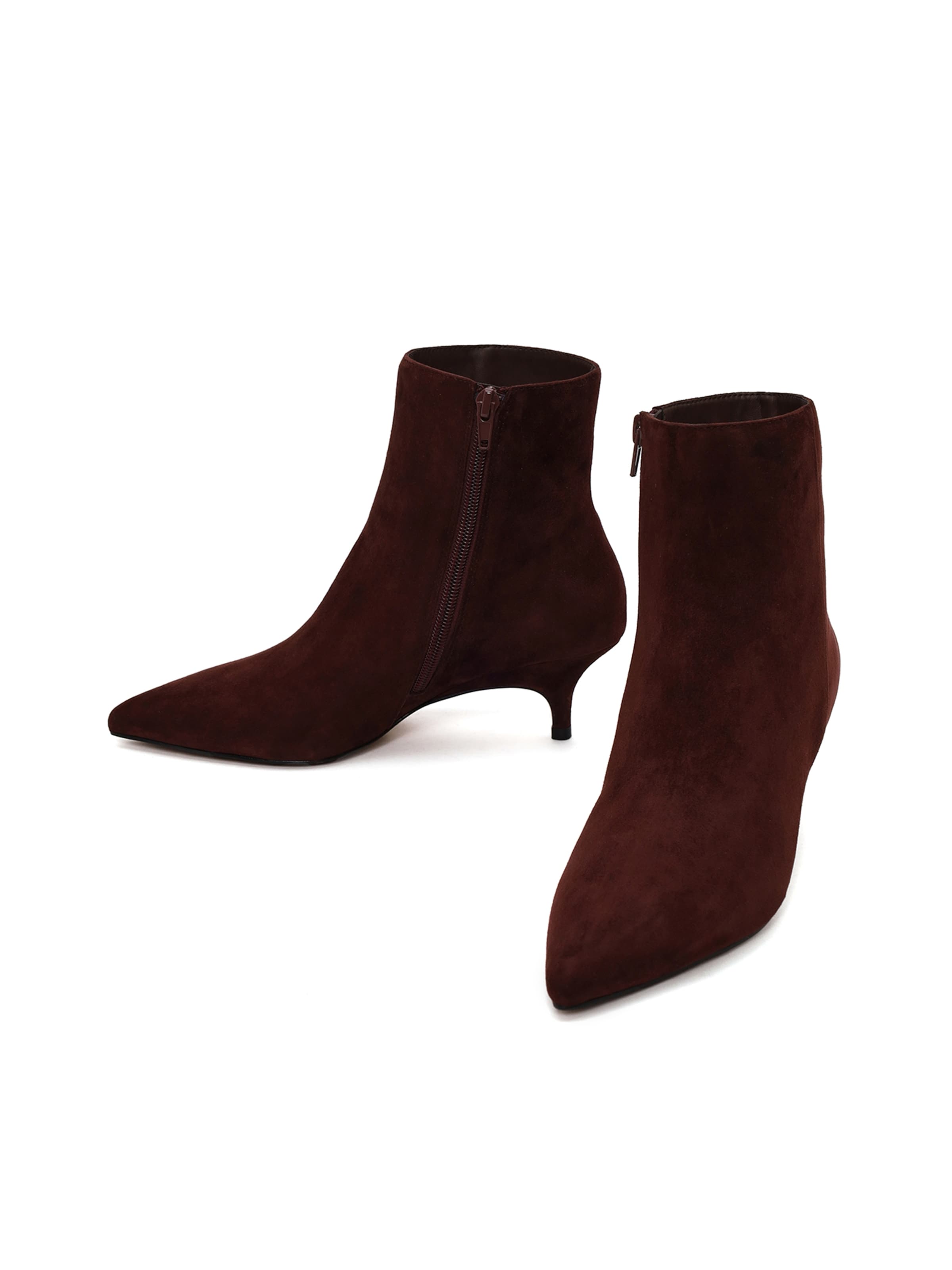 Derimod - Botas de tobillo en rojo
