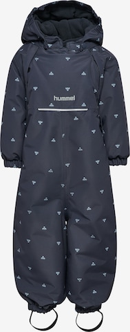 Coupe regular Costume fonctionnel Hummel en bleu : devant