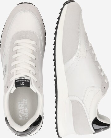 Karl Lagerfeld Låg sneaker i vit