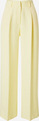 Nasty Gal - Pantalón de pinzas 'Tracy' en amarillo: frente