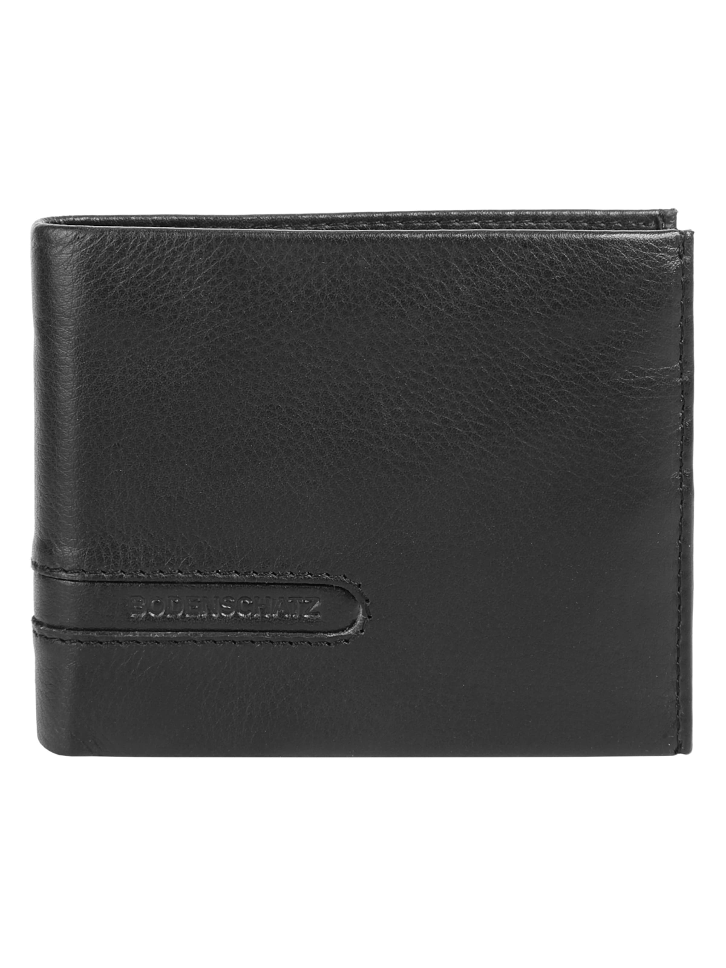 BODENSCHATZ Wallet 'Bodenschatz Geldbörse' in Black: front