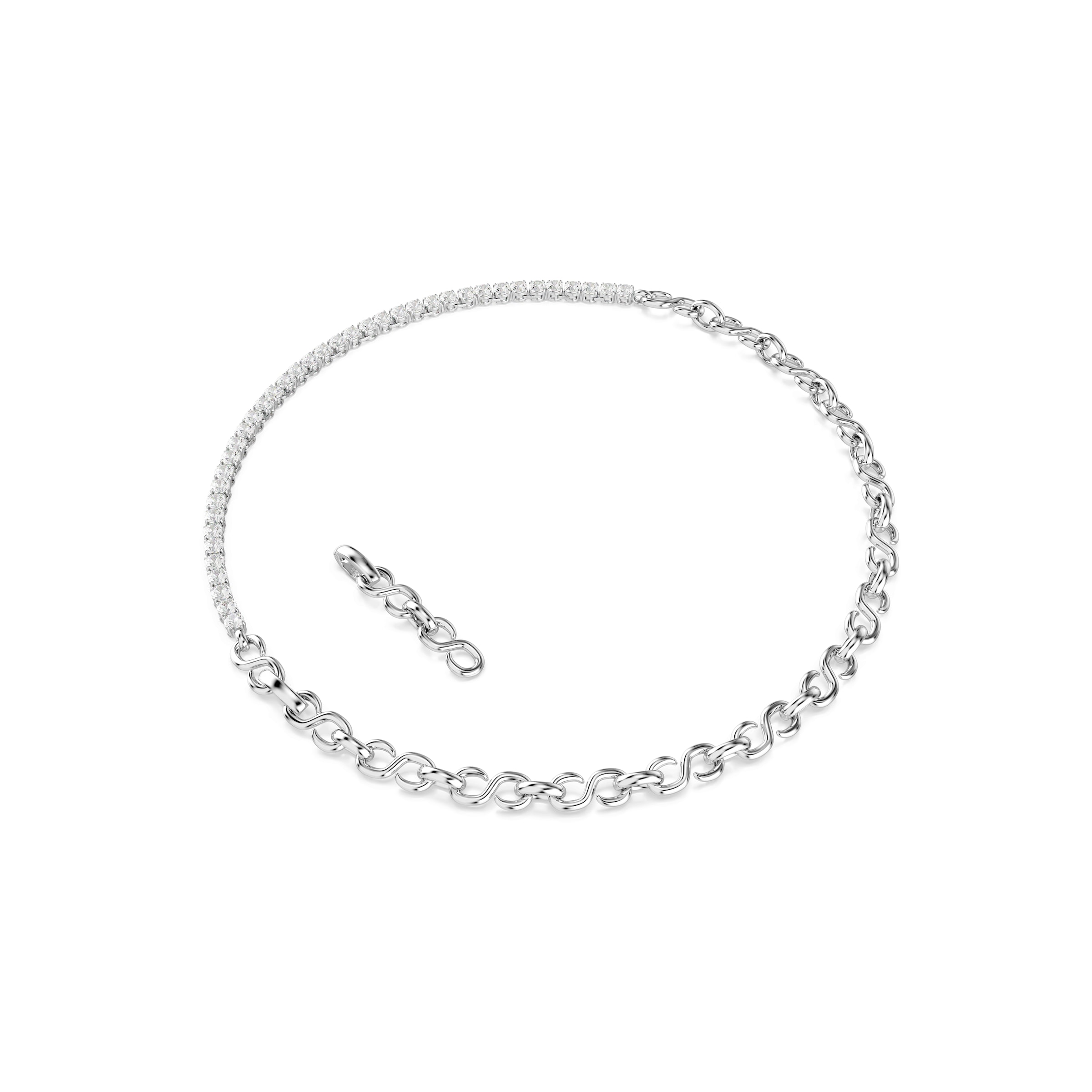 Swarovski Řetízek 'MATRIX' – stříbrná