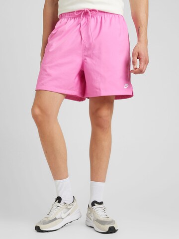 Nike Sportswear Loosefit Shorts 'CLUB' in Pink: Vorderseite