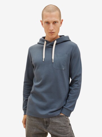 Sweat-shirt TOM TAILOR en bleu : devant