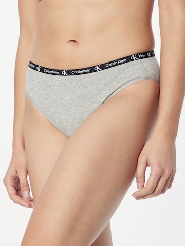 Slip de la Calvin Klein Underwear pe gri: față